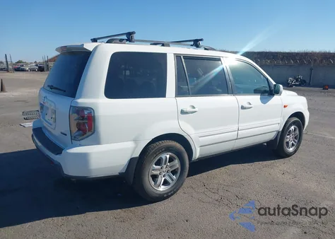 2006 Honda Pilot Ex-L from USA, damaged, VIN 2HKYF18626H500799